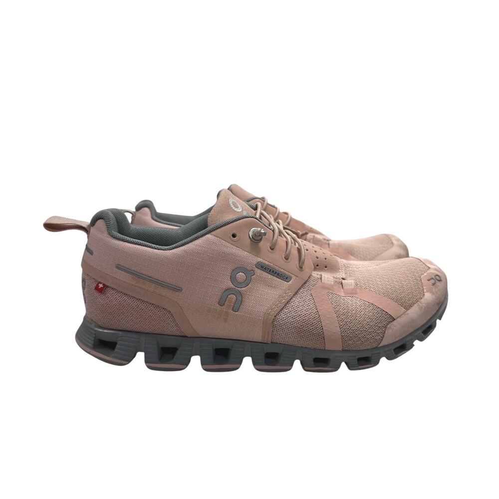On Cloud 5 Waterproof Women’s Size 7 Rose Fossil Pink 59.98527 Sneakers